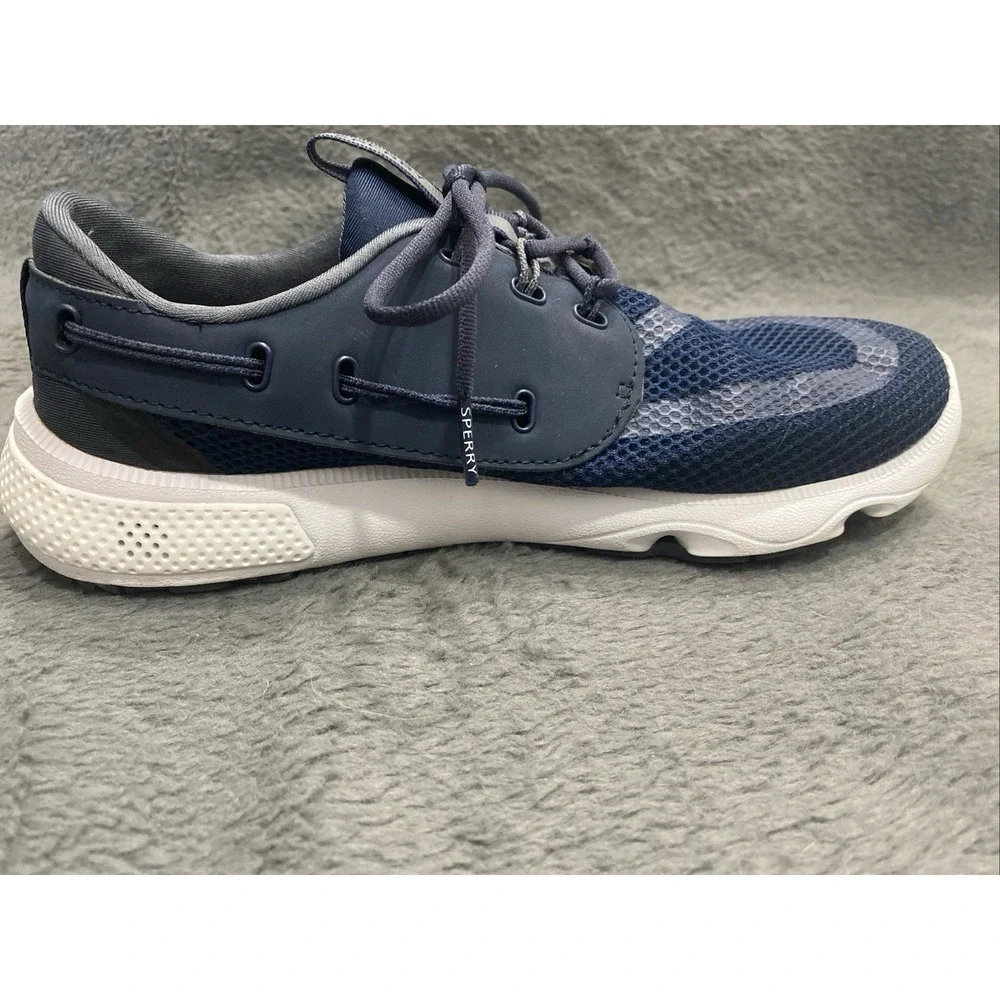 Sperry 7 Seas 3 Eye Women's Boat Shoes Size 7.5 Navy Nautical